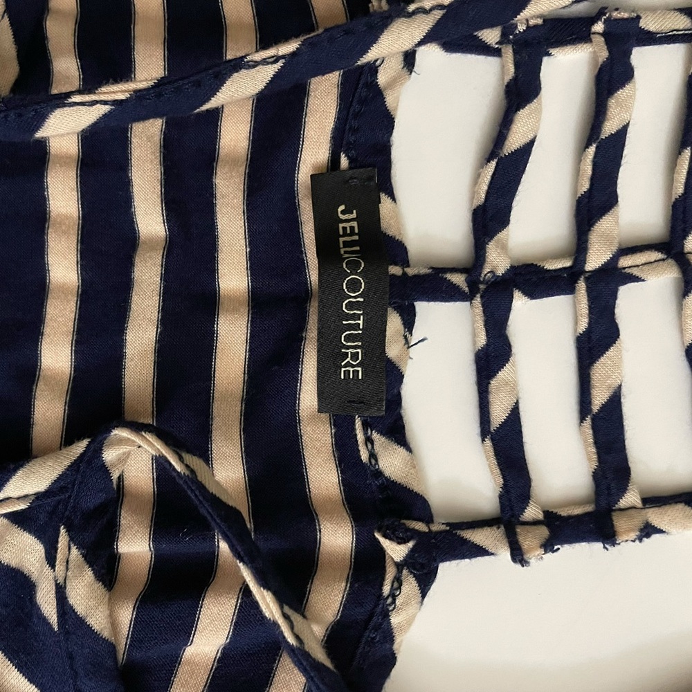 Maxi dress striped cute